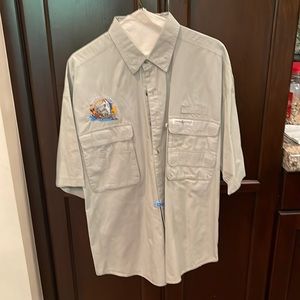 Hook & tackle like new shirt; fishing gear